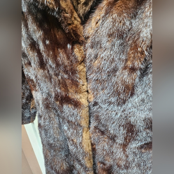 Mink fur long coat - Picture 6 of 16